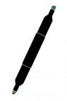 Derivan Fabric Art Marker: Green