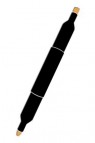Derivan Fabric Art Marker: Fluorescent Orange