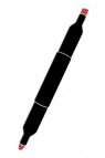 Derivan Fabric Art Marker: Red