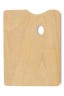 Stationery Finished Rectangular Wood Palette 30cmx40cm