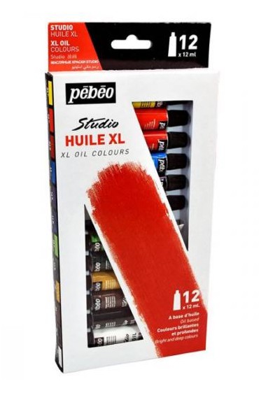 Pebeo XL Fine Oil: Studio Oil Color Set  12ml