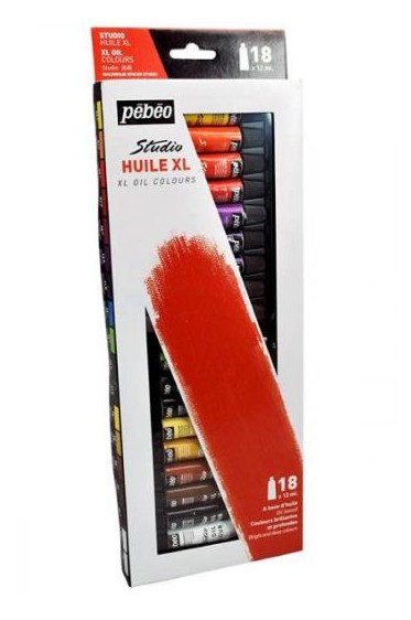 Pebeo XL Fine Oil: Studio Oil Color Set  12ml