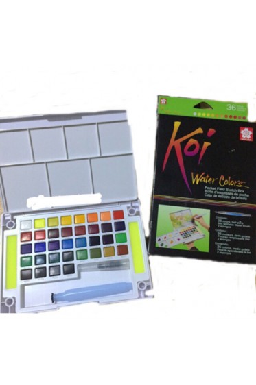 Sakura Koi Watercolor Set 36pcs.