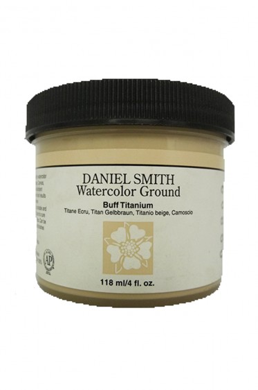 Daniel Smith Watercolor Medium: Daniel Smith Grounds Buff Titanium