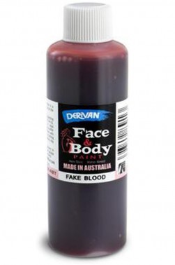 Derivan Face & Body Paint: Fake Blood 135ml
