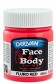 Derivan Face & Body Paint: Fluro Red  40ml