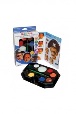 Snazaroo Face Paint:  Boys Hanging Palette Kit set