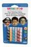 Snazaroo Face Paint: Boys Face Painting Sticks 6pcs.