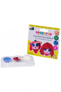 Snazaroo Face Paint: Circus Clown Theme pack