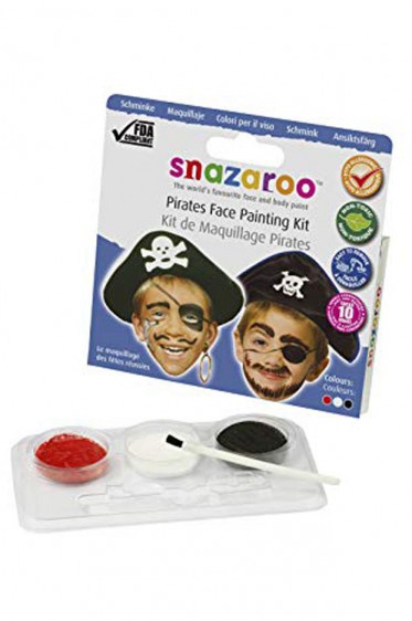 Snazaroo Face Paint: Pirates Theme pack