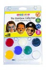 Snazaroo Face Paint: Rainbow Collection Clam pack
