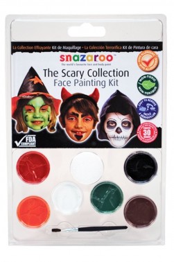 Snazaroo Face Paint: Scary Collection Clam pack
