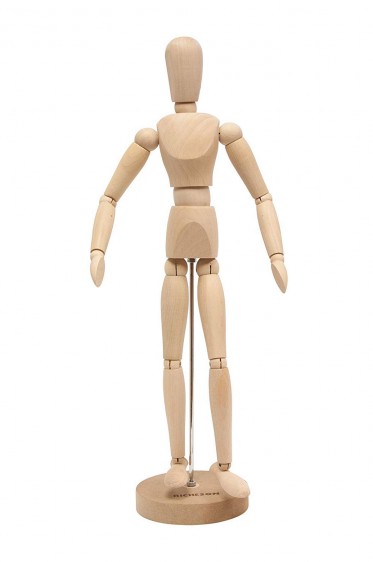 Wooden Mannequin & Models: Jack Richeson Male Manikin 26Hieght