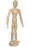 Wooden Mannequin & Models: Jack Richeson Male Manikin 16Height