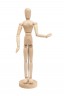 Wooden Mannequin & Models: Jack Richeson Female Manikin 26inch Height