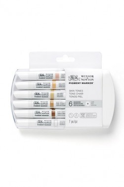Winsor & Newton Pigment Marker:  Skin Tones Set