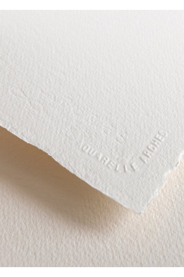 Canson Arches: Cold Pressed Cream White 185gsm 22 x 29 7/8