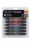 Winsor & Newton ProMarker:  Mid Tones Set