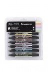 Winsor & Newton ProMarker:  Pastel Tones Set