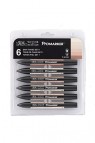 Winsor & Newton ProMarker:  Skin Tones Set