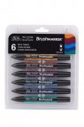 Winsor & Newton BrushMarker:  Rich Tones Set 6pcs