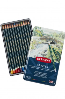 Derwent Artist Colored Pencil: Artist Colored Pencil 12 Colors Set