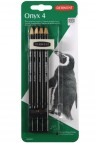 Derwent Onyx Dark Graphite Pencil:  Derwent Onyx Dark Graphite Pencil 4pcs Set