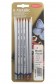 Derwent Water soluble Metallic Pencil: Derwent Water soluble Metallic Pencil 6colors