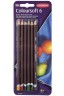 Derwent Coloursoft Colored Pencil:  Coloursoft Pencil Blister Pack of 6pcs Set