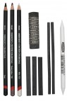 Derwent Charcoal Pencil Set 10pcs Set