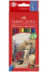 Faber Castell Colored Pencil:  Classic Color Pencils Set 24 colors Long
