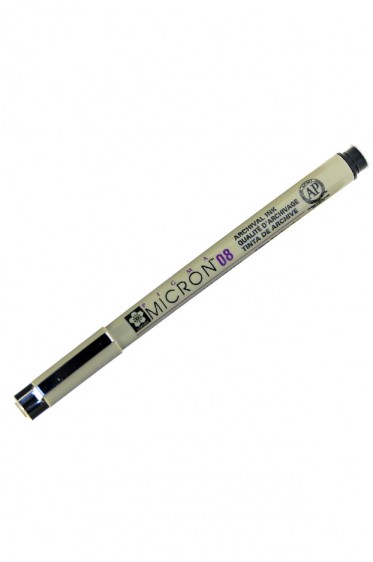 Sakura Pigma Micron: Pigma Micron Black 08