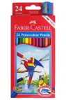 Faber Castell Watercolor:  Watercolor Pencils Set 24 colors Long