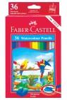 Faber Castell Watercolor:  Watercolor Pencils Set 36 colors Long