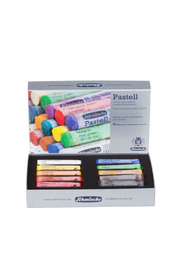 Schmincke Extra-Soft Pastel: Schmincke Extra-Soft Artist Pastel Assorted Set 10pcs
