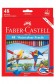Faber Castell Watercolor: Watercolor Pencils Set 48 colors Long