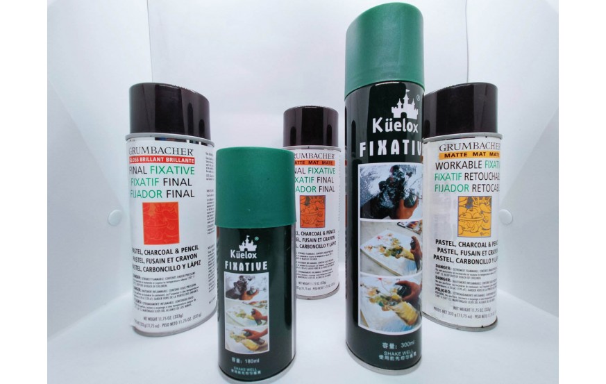 Fixative for Charcoal, Pastel & Pencil