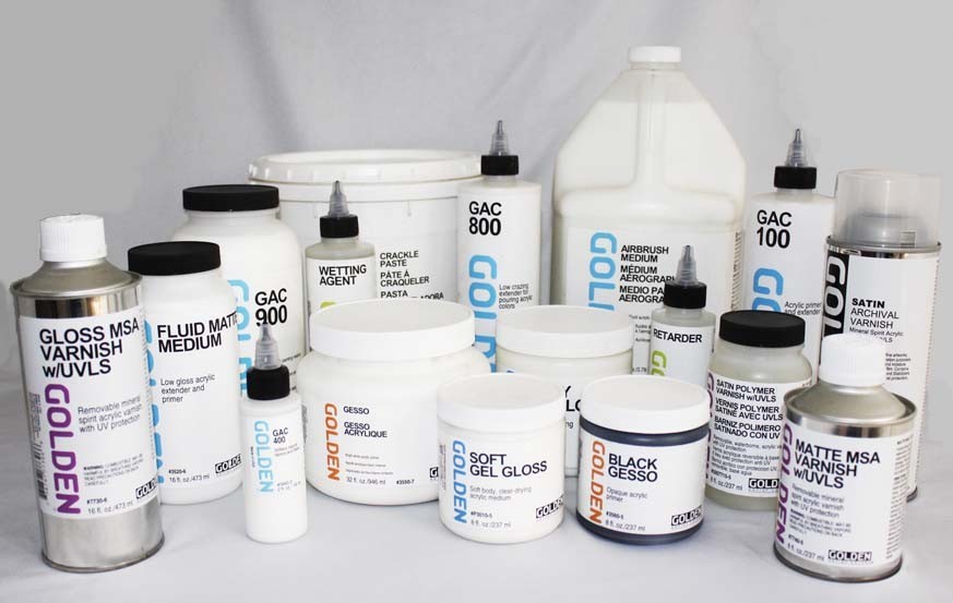 Golden Acrylic Mediums and Varnish