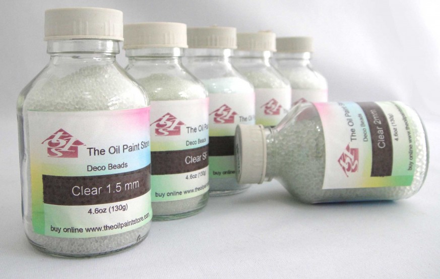 Plastic Texture Beads