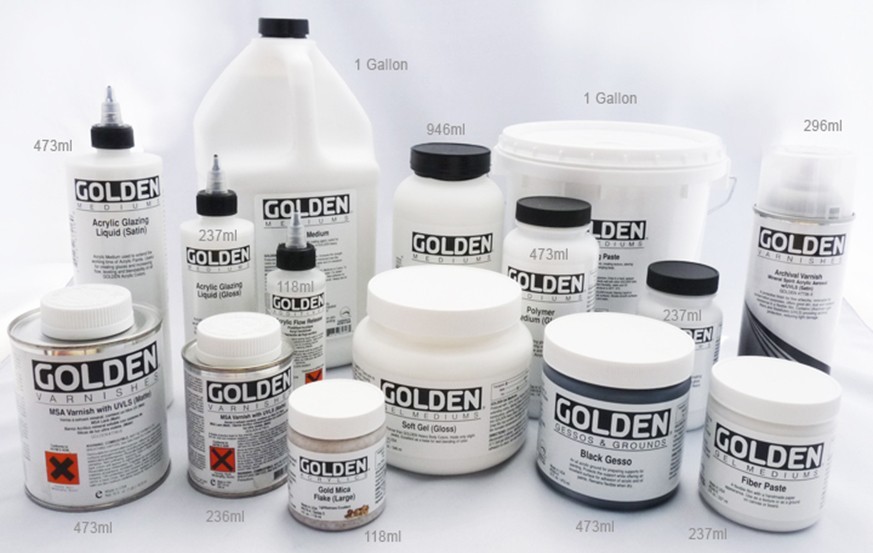 Golden Acrylic Medium and Varnish 