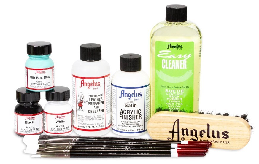 Angelus Leather Paint Medium and Top Coat